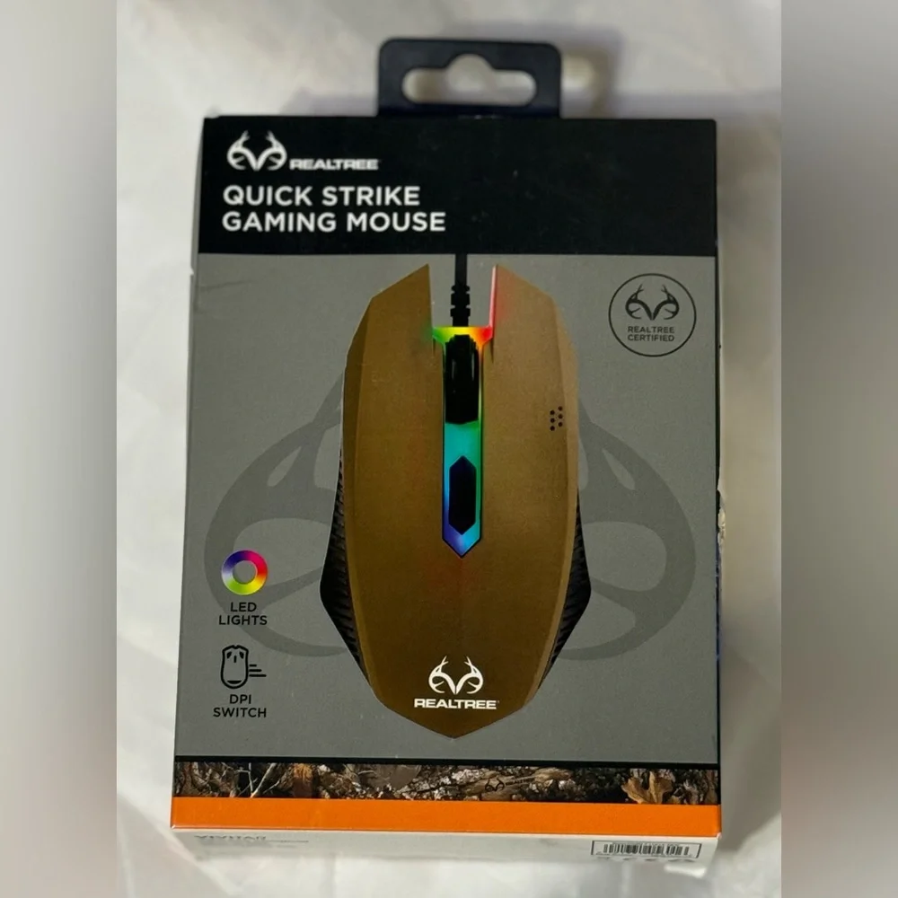 Realtree gaming mouse LED